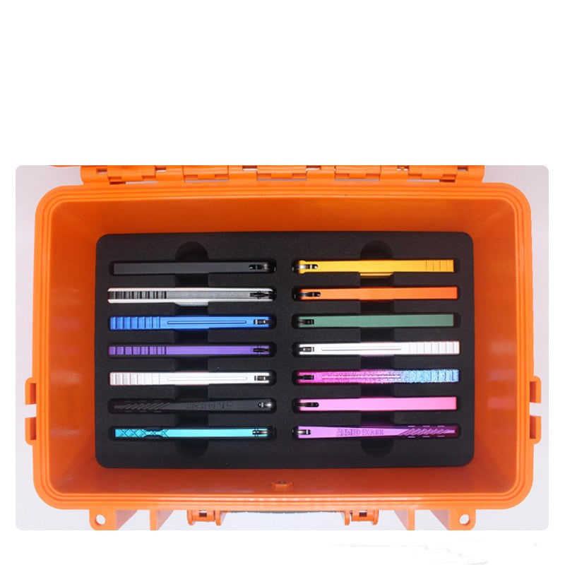 Balisong Storage Box Hard Case - Armed Shark ABS EVA Foam Butterfly Knife Carry Case