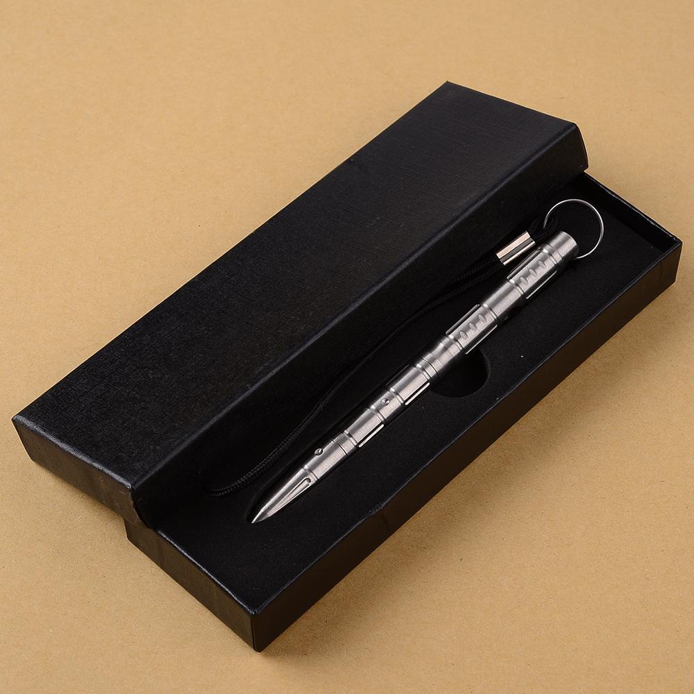 304 Stainless Steel Tactical Pen - Push Dagger Transformer Tungsten Glass Breaker