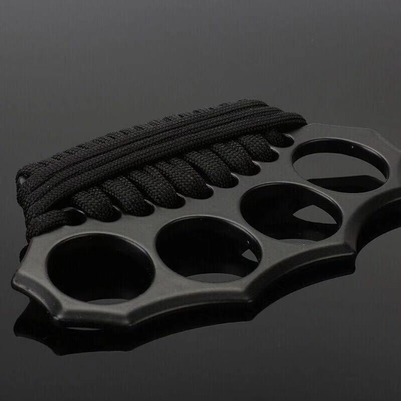 Hard Alloy Knuckles - Military Design Four Finger Slim Profile Grip Bands