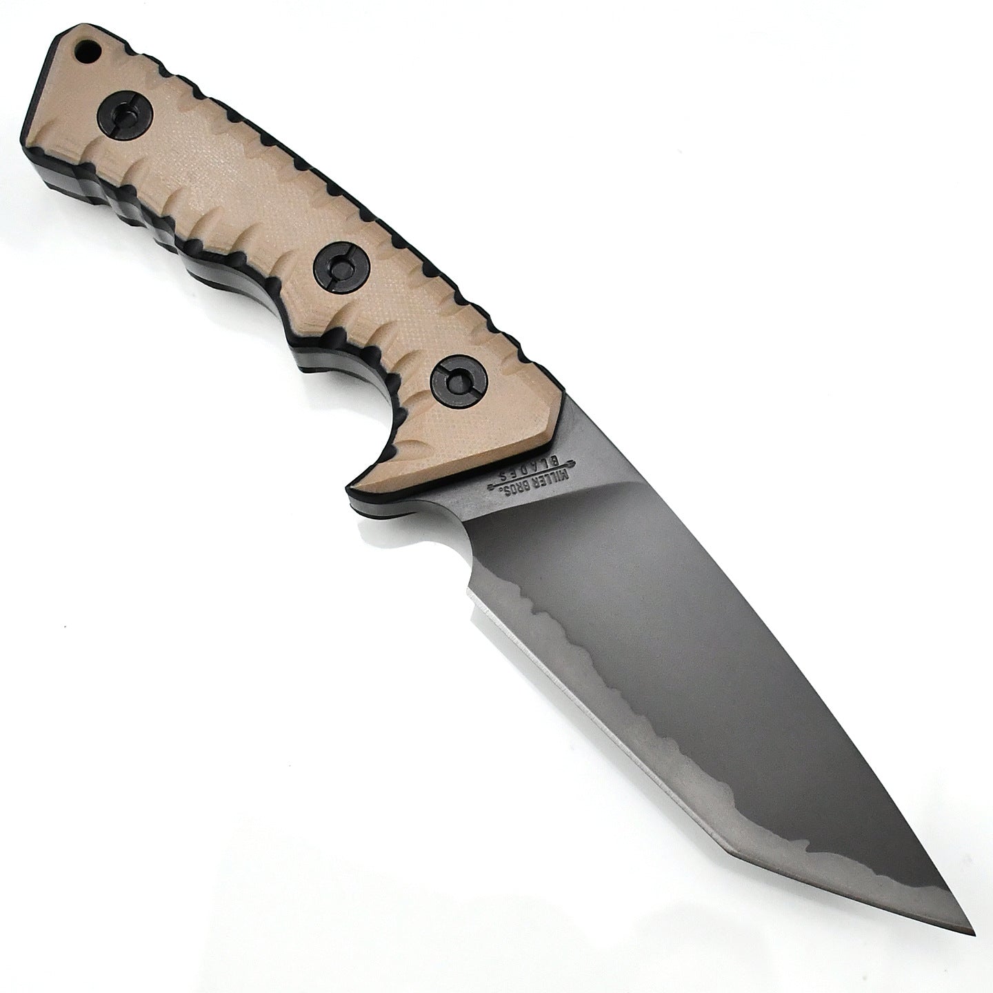 Camping Knife G10 Handle Fixed Blade Custom Engraving Hunting Survival Tactical EDC