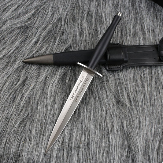 Sentry's Edge N690 Steel Tactical Fixed Blade Knife - Fiberglass Handle