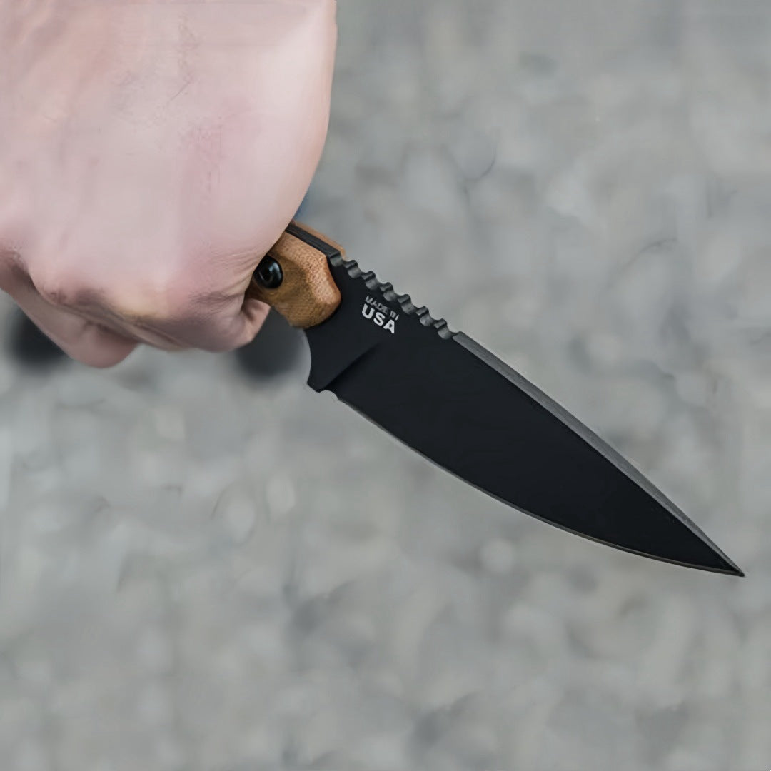 AshRidge 1095 High Carbon Fixed Blade - EDC Tactical Knife