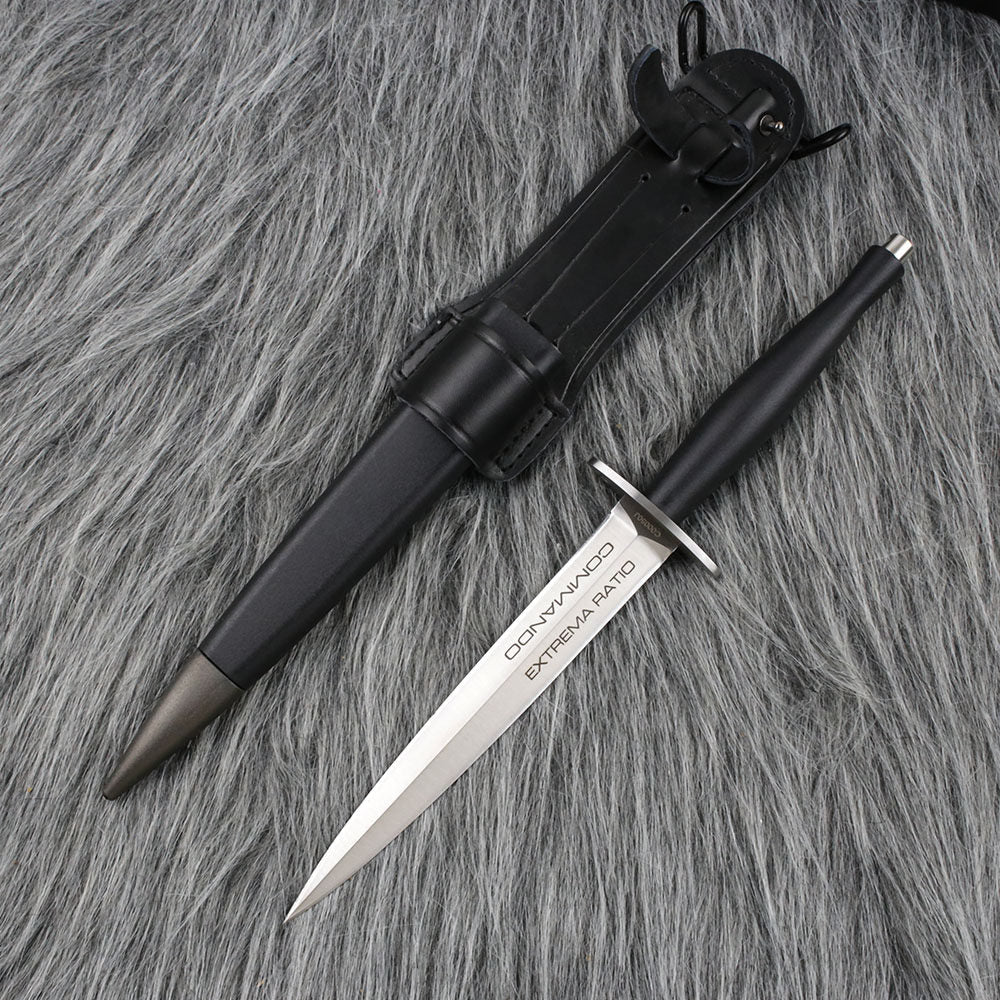 Sentry's Edge N690 Steel Tactical Fixed Blade Knife - Fiberglass Handle