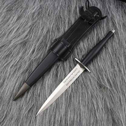 Sentry's Edge N690 Steel Tactical Fixed Blade Knife - Fiberglass Handle