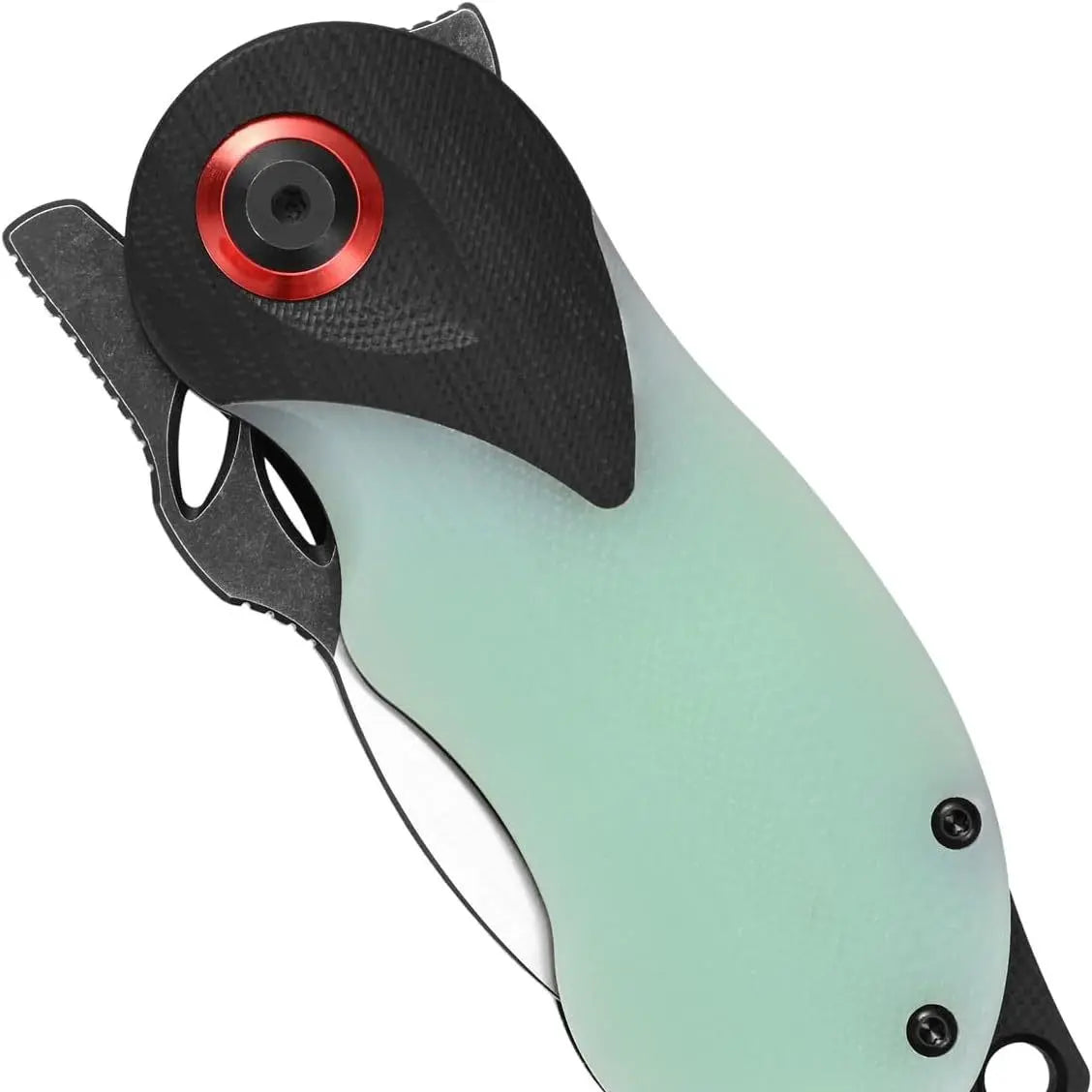 RabbitEdge K110 Folding Knife - Compact EDC with G10 Handle & Ball Bearing