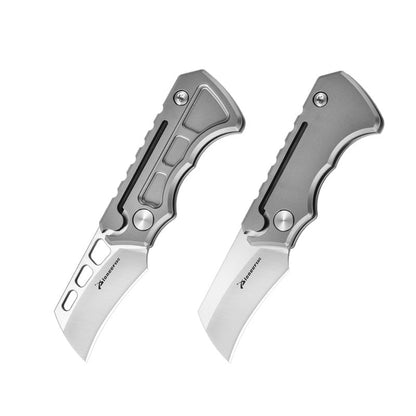 Titan Claw Mini EDC Folding Knife - 14C28N Steel & GR5 Titanium Handle