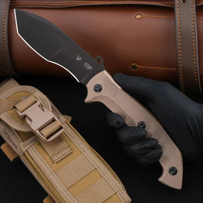 Folding Knife Tactical Knife N690 Steel Back-Lock Rescue Knife Camping Survival EDC Outdoor
