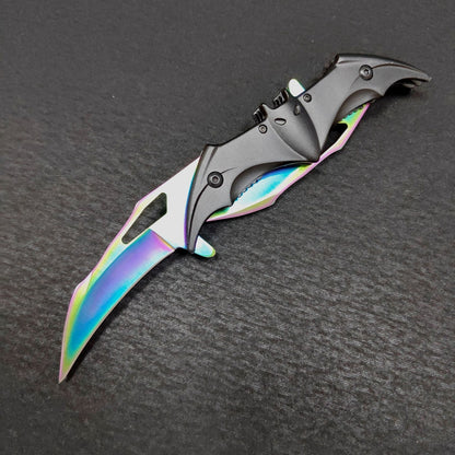 The Bat Double-Sided Folding Knife - 3Cr13 Stainless Steel EDC