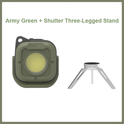 RuggedCompass Keylight - 500LM Rotating Keychain Flashlight with 4 Color Temps