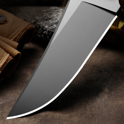 IronClad 80CRV2 Tactical Fixed Blade Knife - Full-Tang 5mm with G10 Handle Survival