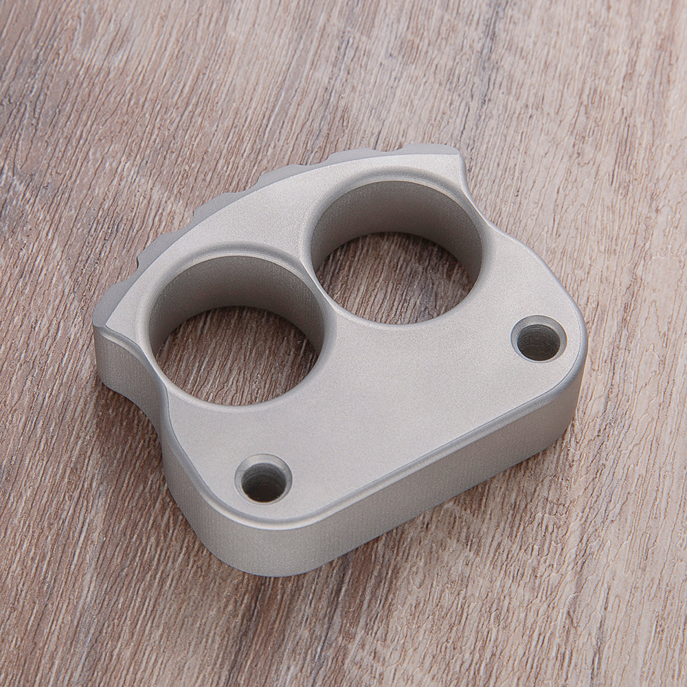 304 Stainless Steel Two Finger Knuckles - 16mm Ultra Thick Sandblast Finish