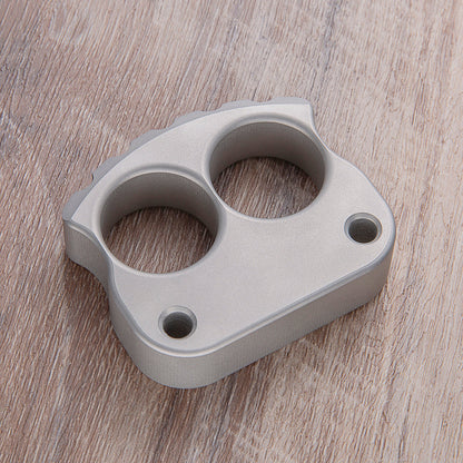 304 Stainless Steel Two Finger Knuckles - 16mm Ultra Thick Sandblast Finish