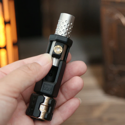 Fidget Slider Titanium 2-Stage Ratchet Mechanical Smooth Rotation EDC Stress Relief Desk Toy