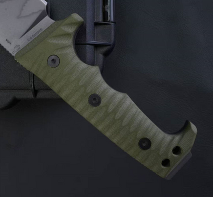 IronClad DC53 Tactical Fixed Blade Knife - 7mm Full-Tang with G10 Handle Survival