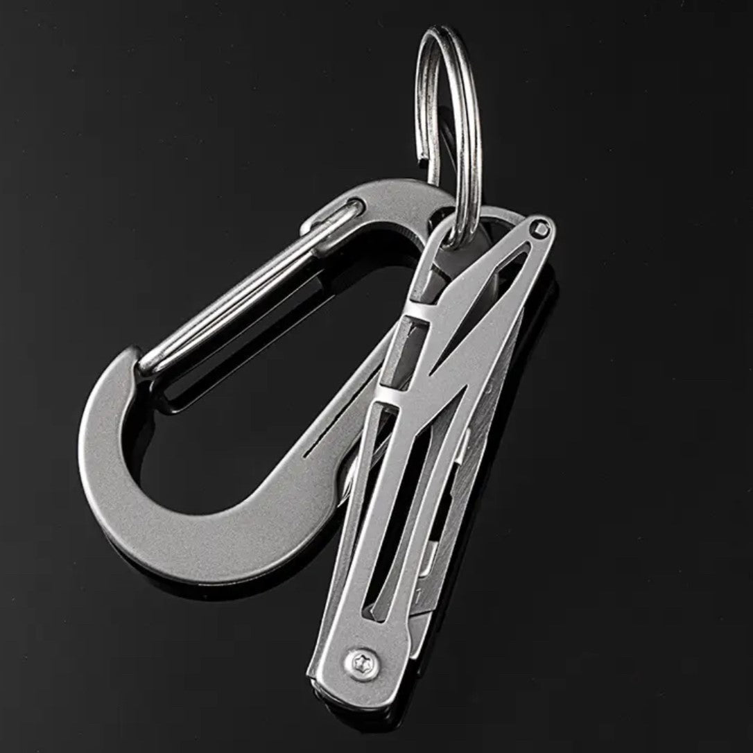 SharpFlex Steel Utility Knife - Pocket EDC with Replaceable No. 11 Surgical Blade