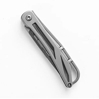 SharpFlex Steel Utility Knife - Pocket EDC with Replaceable No. 11 Surgical Blade