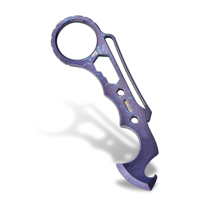 TitanSpike Titanium Multi-Tool Card - Crowbar, Wrenches & Bottle Opener EDC