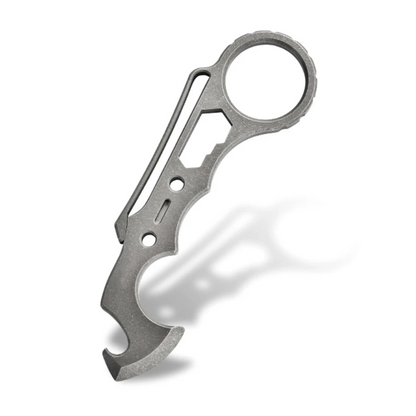 TitanSpike Titanium Multi-Tool Card - Crowbar, Wrenches & Bottle Opener EDC