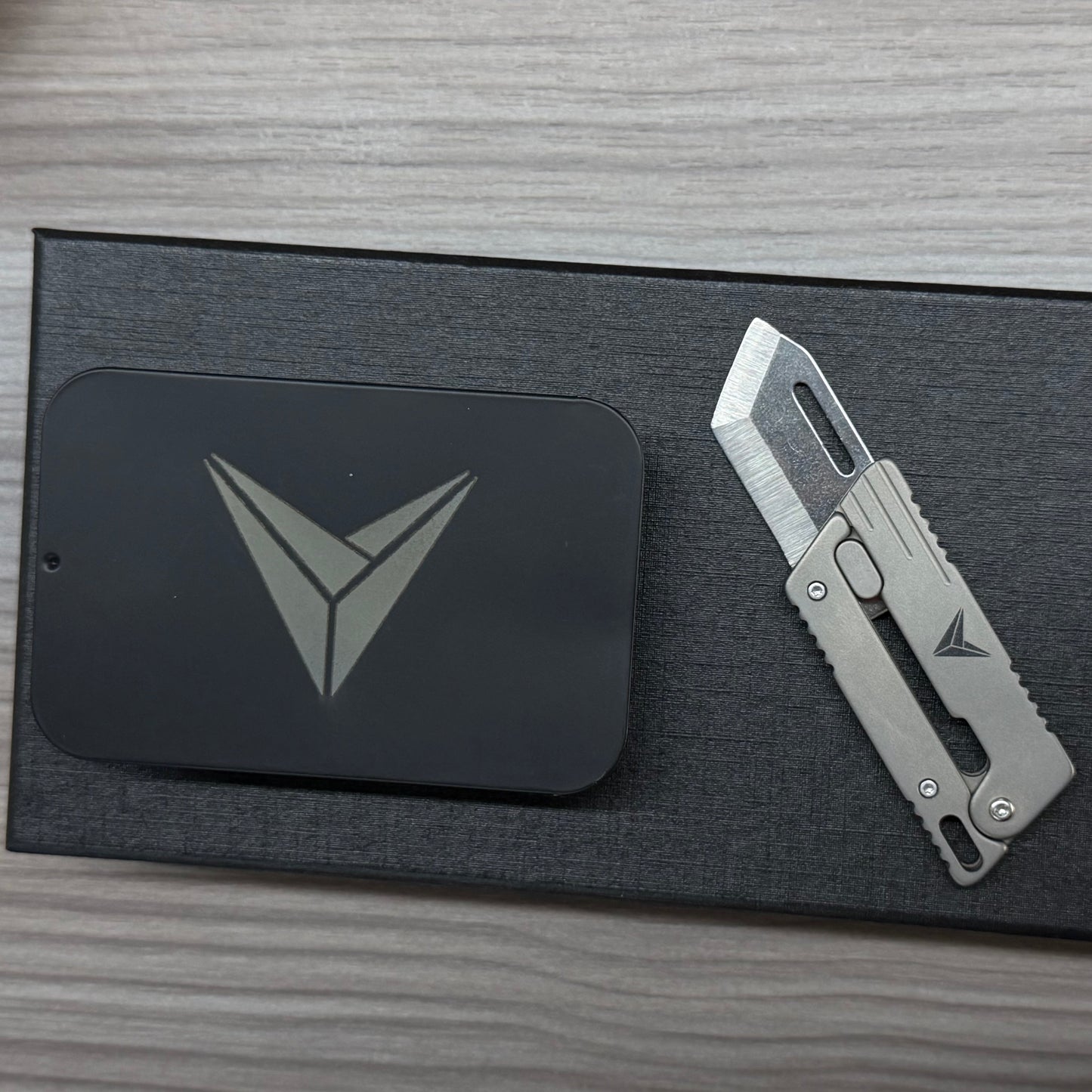VOLOS Flick Ninja Gravity Knife | Titanium Alloy EDC Fidget Blade