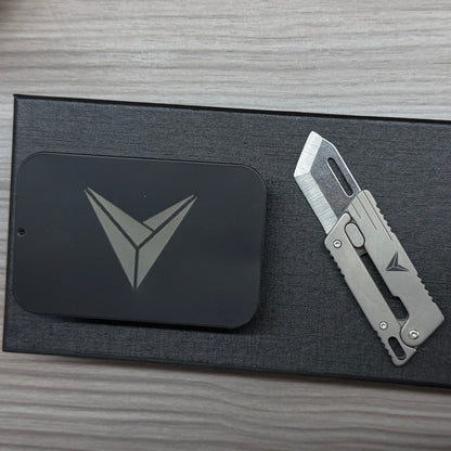 VOLOS Flick Ninja Gravity Knife | Titanium Alloy EDC Fidget Blade