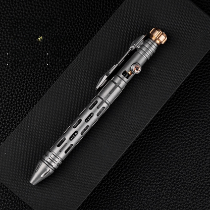 Titanium Tactical Pen TITANER – Mech EDC Multi-Tool with Fidget Spinner