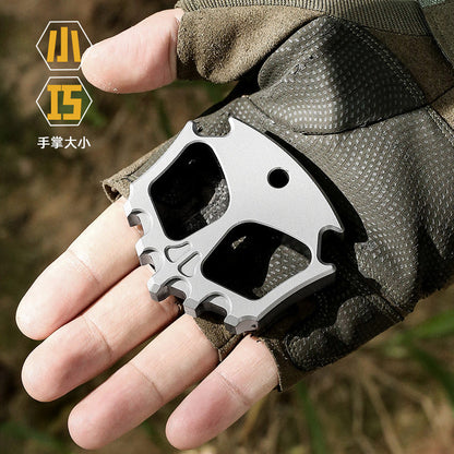 Phantom Two Finger Knuckles - Titanium Plated Bottle Opener EDC