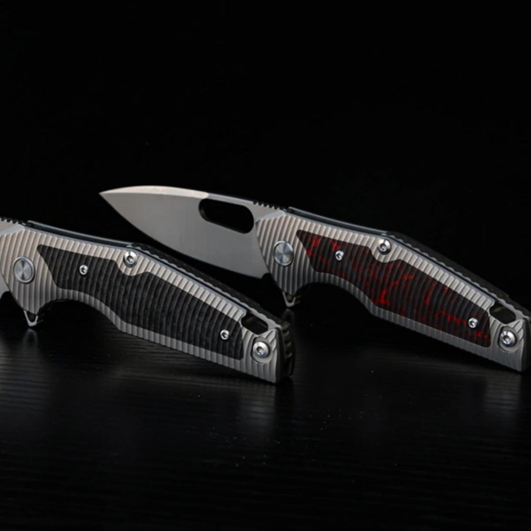 Shadow Blade Titanium EDC Knife - M390 Steel Blade with Precision Engineering