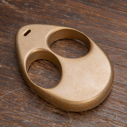 Brass Alien ET Knuckles - Two Finger Stonewash Unique Design For Women