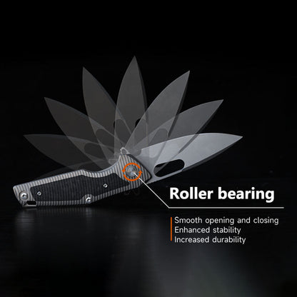 Shadow Blade Titanium EDC Knife - M390 Steel Blade with Precision Engineering