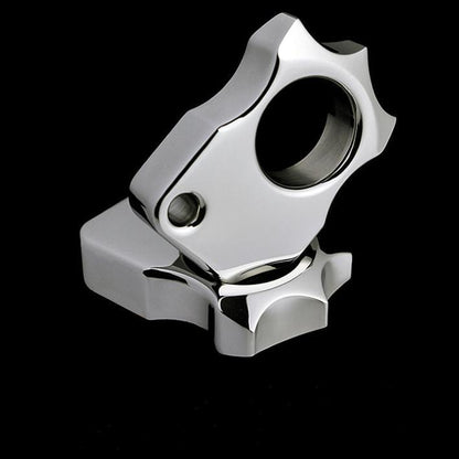304 Stainless Steel Ultra-Thick Polished Knuckle Ring - 14mm Single Finger EDC