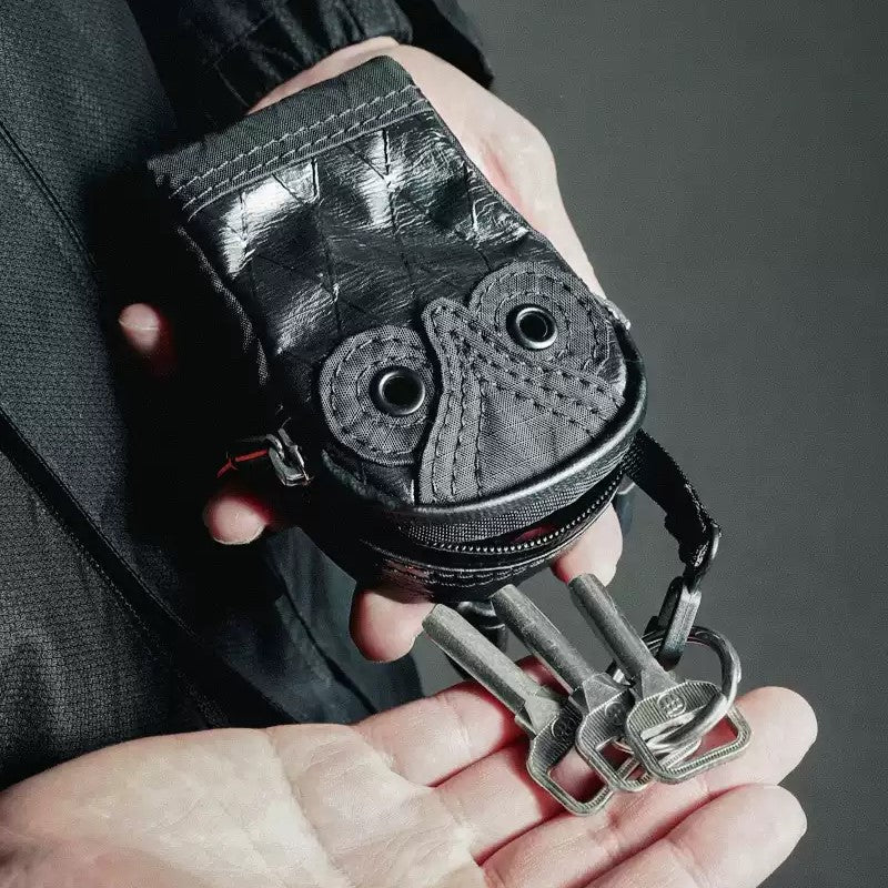 Owl Mini Pouch Multi-Functional Organizer - X-PAC EDC Key & Coin Holder