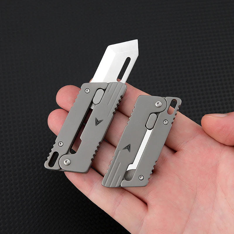VOLOS Flick Ninja Gravity Knife | Titanium Alloy EDC Fidget Blade
