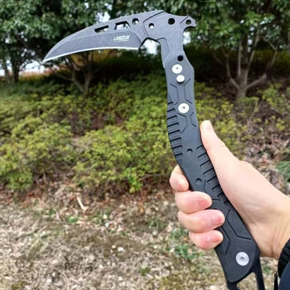 3Cr13 Steel Folding Axe Knife - Ice Axe Design Window Breaker EDC Tool