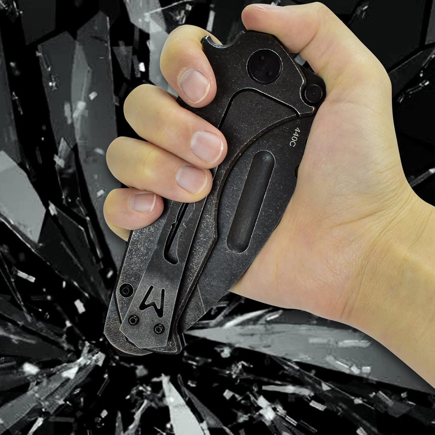 Folding Machete Folding Knife D2 Steel 59-60 HRC Camping Machete Outdoor Knife EDC Survival Knife