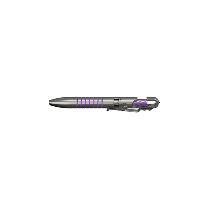 Ultimate GR5 Titanium Bolt Action Pen - Waterproof EDC with Secure Hook
