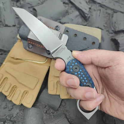 Claw Forge A2 Steel Tactical EDC Knife - G10 Handle