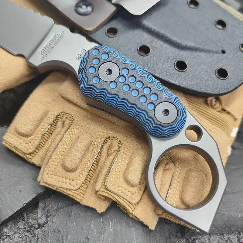Claw Forge A2 Steel Tactical EDC Knife - G10 Handle