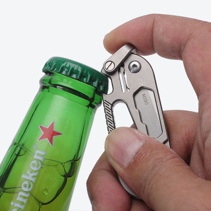 EdgeKey Titanium Multi-Function Keychain Knife | M390 or 8Cr13MoV Steel