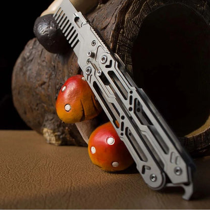 Balisong Trainer Titanium Butterfly Knife Flipping EDC Training Utility Balisong