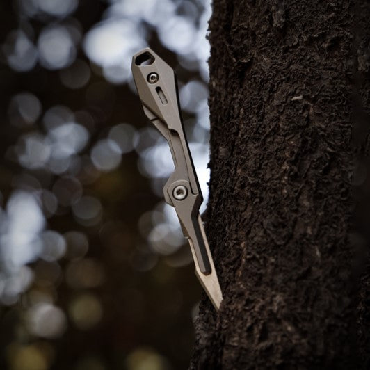 Titanium Scalpel Knife GR5 Micro Folding Replaceable Blade EDC TSA Compliant Travel