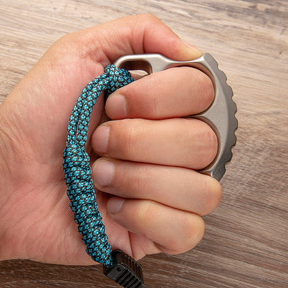 EDC Knuckles – TC4 Titanium Two Finger Bottle Opener 18mm 115g Sandblasted
