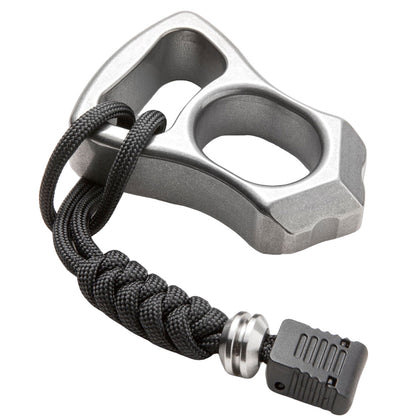 TC21 Titanium Extreme-Thick 18mm Bottle Opener Knuckle - Stonewash Aerospace Grade