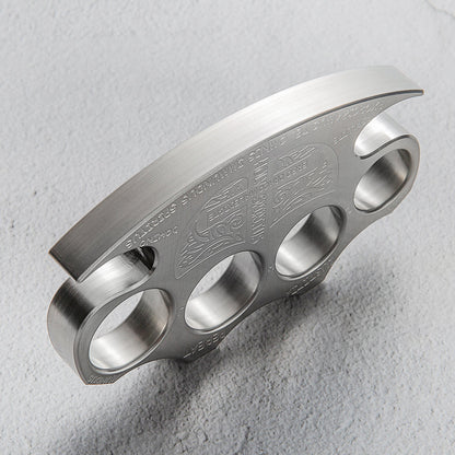 304 Stainless Steel Constantine Holy Spiritus Four Finger Knuckle - CNC 13mm
