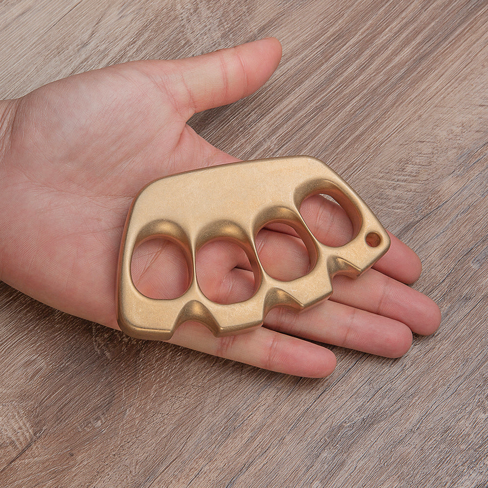 Model Z Brass Knuckles - Heavy Duty Four Finger Ultra Large Holes