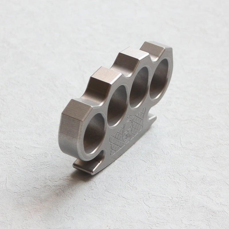 Knuckle Duster – Punisher Skull Four Finger 15mm Ultra Thick CNC EDC