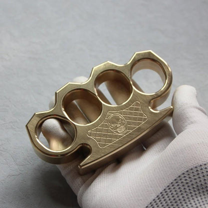Knuckle Duster – Punisher Skull Four Finger 15mm Ultra Thick CNC EDC