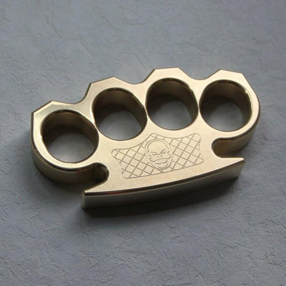 Knuckle Duster – Punisher Skull Four Finger 15mm Ultra Thick CNC EDC