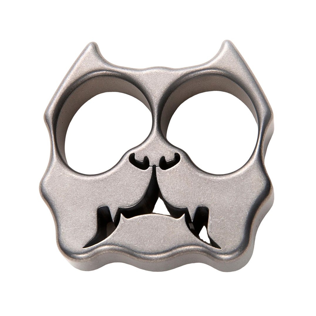 TC4 Titanium Pit Bull Ultra-Thick Two Finger Knuckle - Stonewash 15mm Lightweight