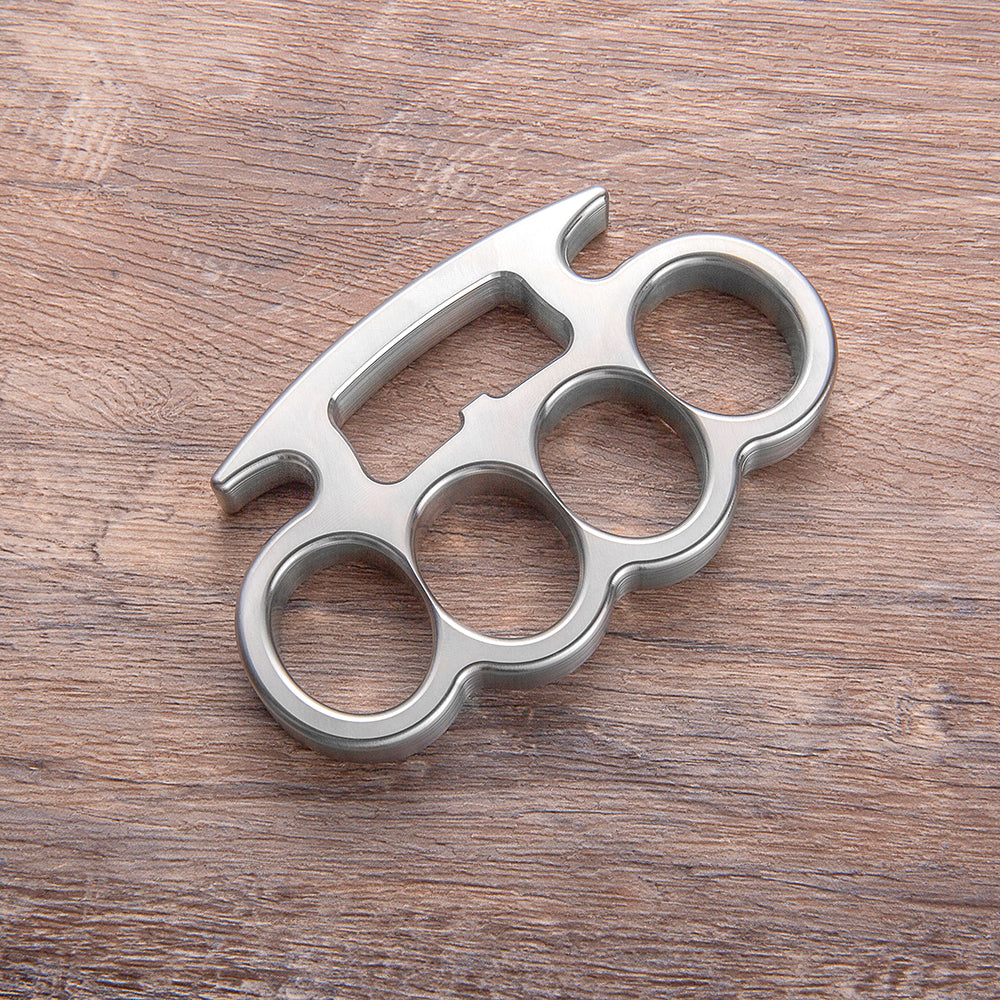 Four Finger Knuckle Bottle Opener - 304 Steel or 7075 Aluminum CNC Machined