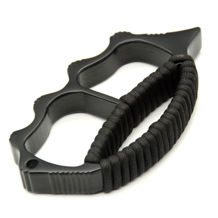 Brass Knuckle Dusters – Full Size Zinc Alloy Side Spike 14mm Four Finger EDC